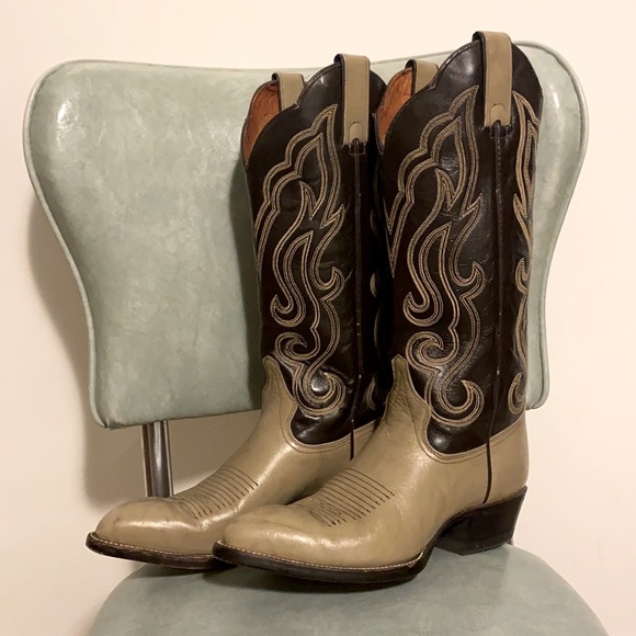 Imperial Western Shoes - 🤎Vintage Leather IMPERIAL Western Cowboy Boots